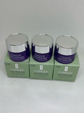 3 NEW Clinique Smart Clinical Repair Wrinkle Correcting Cream 2.5‎ oz